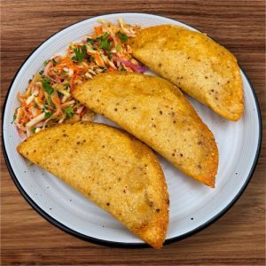 Empanadas de pollo / queso con azúcar